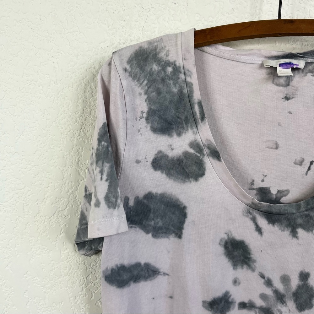 COS Tie Dye Scoop Neck Overdyed T Tee Shirt - Picture 2 of 6